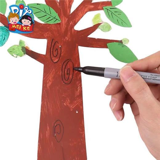 美可手工DIY盛夏的大树幼儿园俄同装饰创意手工材料 商品图2