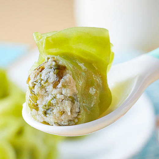 思念水饺 儿童水饺成长营养水饺 加量装300g  鳕鱼海苔 商品图3