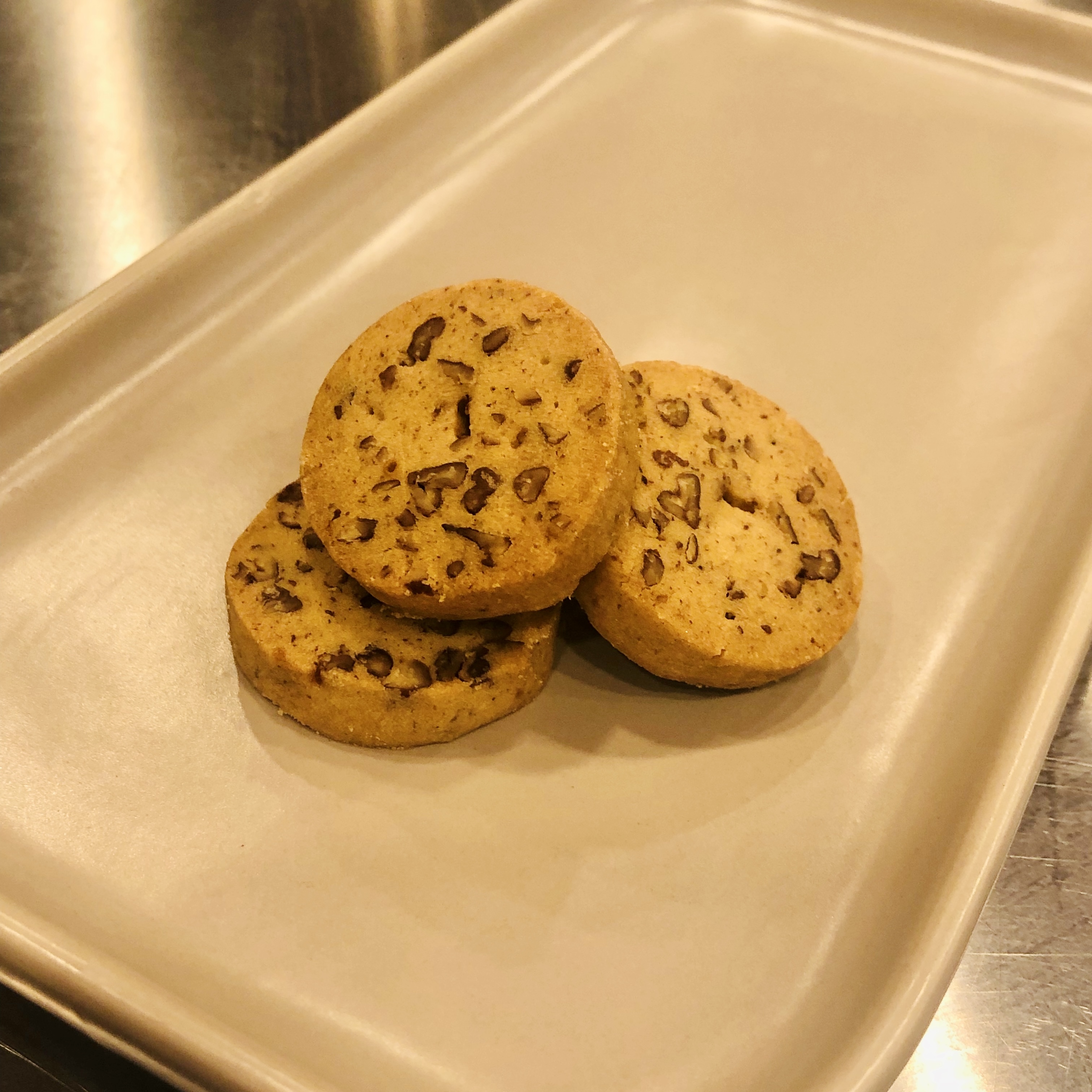 有机红糖肉桂山核桃曲奇