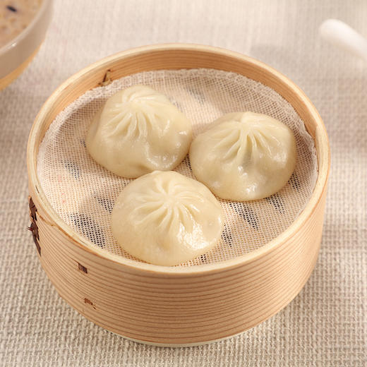 【秒杀】思念包子 开封风味灌汤包 猪肉馅 早餐 小笼包 方便速食 450g（18只） 灌汤小笼包 商品图3