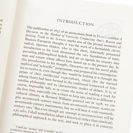 【中商原版】笛卡尔：谈谈方法 牛津世界经典系列 英文原版 A Discourse on the Method 哲学理论 商品图3
