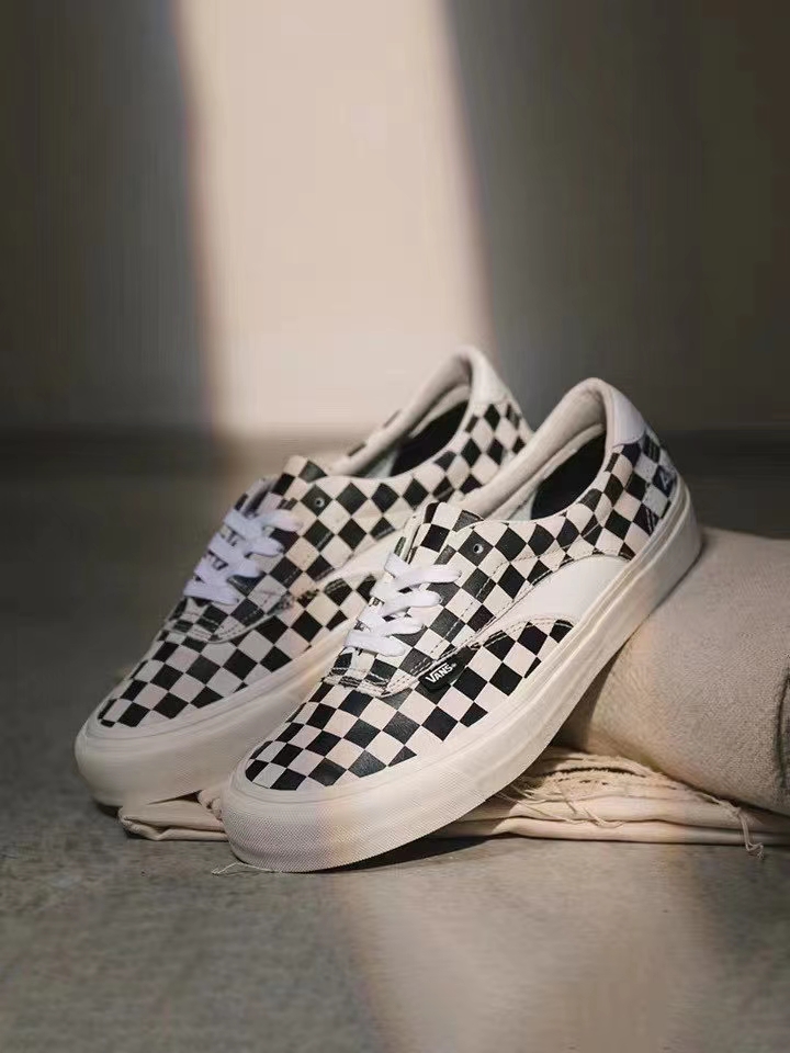 VANS  ACER NI SP经典黑白棋盘格男女休闲板鞋VN0A4UWY