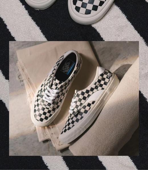 VANS  ACER NI SP经典黑白棋盘格男女休闲板鞋VN0A4UWY 商品图1