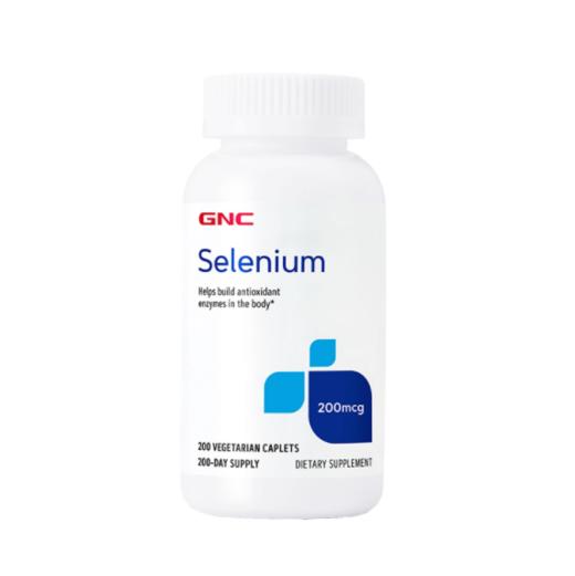 GNC硒片selenium天然有机硒富补硒酵母片硒元素200粒护肝 洛杉矶直邮 商品图0