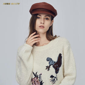 Miss Sixty冬季绣花宽松外穿长袖毛织衫慵懒套头毛衣684RJ7960000