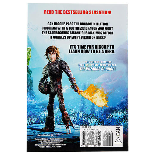 【中商原版】驯龙高手（电影版）英文原版 How to Train Your Dragon (Media tie-in) 小说 商品图1