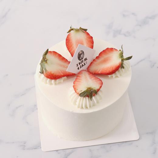 冬季奶油草莓下午茶蛋糕（需要提前1天下单，满138元限定区域包送） 商品图1