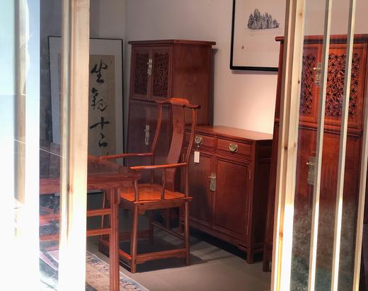 红桥红  家具严选  缅甸花梨（大果紫檀）  【书房系列】 商品图8