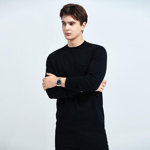 GOOD LUCK德鲨丝绵羊绒羊毛混纺多色半高领打底针织衫LR03235 商品图7