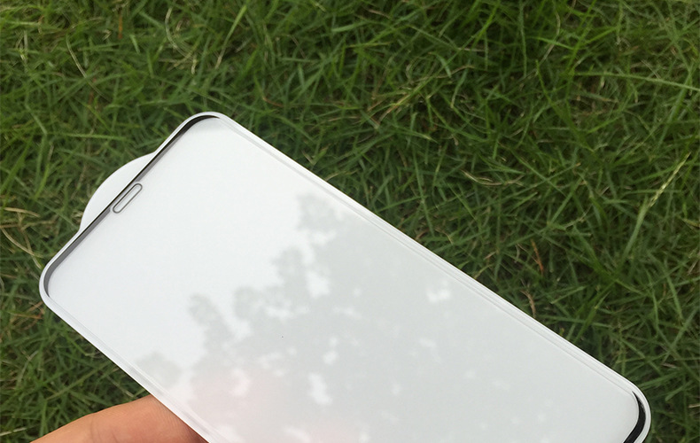 适用iphonex大视窗无边钢化膜苹果xr大弧非全屏手机膜xsmax隐形膜