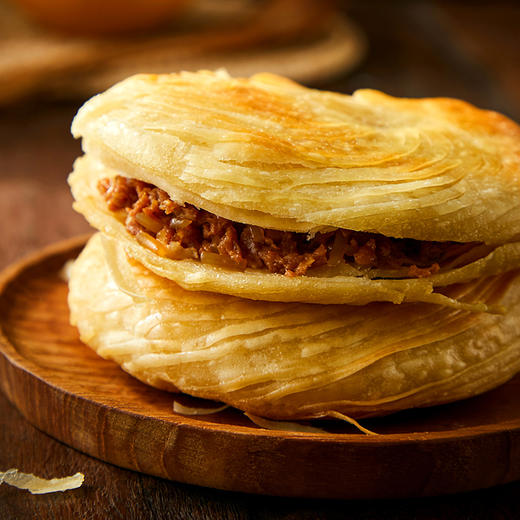 思念 早餐早点 面食面点 方便速食 440g/4只 牛肉酥皮馅饼 商品图3