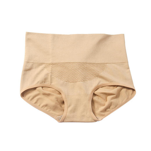 日系3d暖宫蜂巢内裤高腰塑形收腹裤提臀翘臀产后塑身无痕三角裤 商品图7