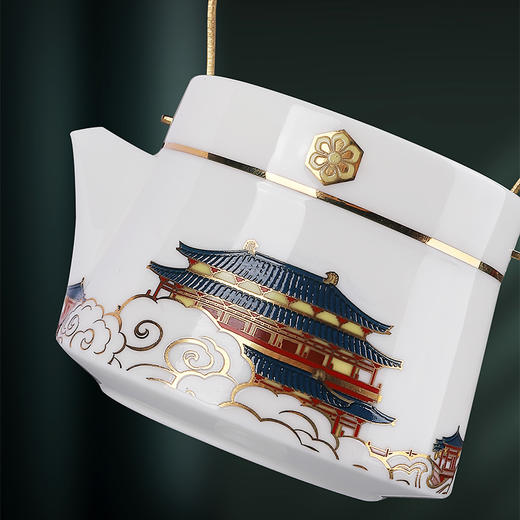 醉长安 提梁壶礼装 茶具 茶杯 商品图4