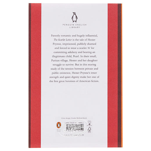 【中商原版】霍桑：红字 英文原版 Scarlet Letter Nathaniel Hawthorne Penguin Classics 商品图1