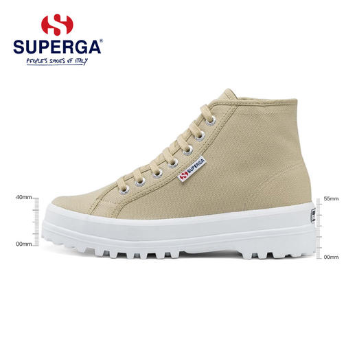 SUPERGA新款 百搭时尚男女情侣高帮靴子帆布 S00GXG0 商品图2