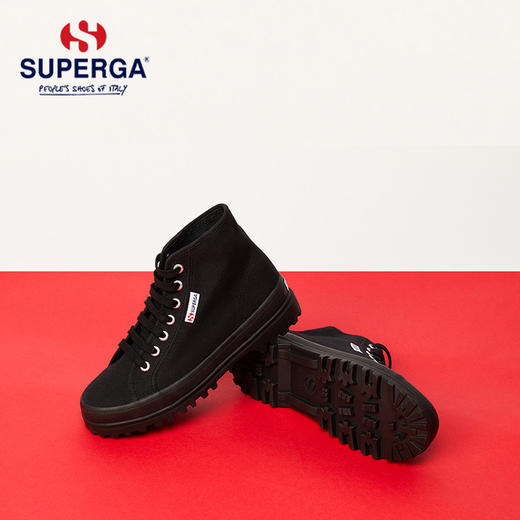 SUPERGA新款 百搭时尚男女情侣高帮靴子帆布 S00GXG0 商品图0
