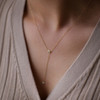 LUCINE鹿鸣珠宝 |  钻石Y型链毛衣链18k黄金长链 商品缩略图0