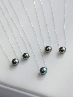 LUCINE 黑珍珠单珠项链秒杀