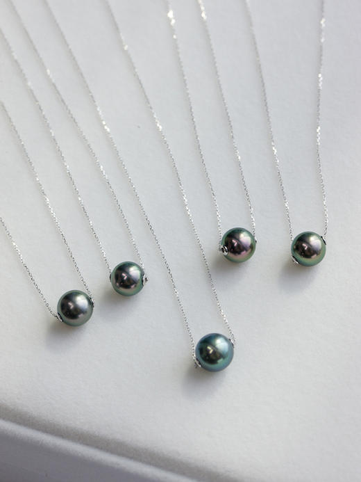 LUCINE 黑珍珠单珠项链秒杀 商品图0