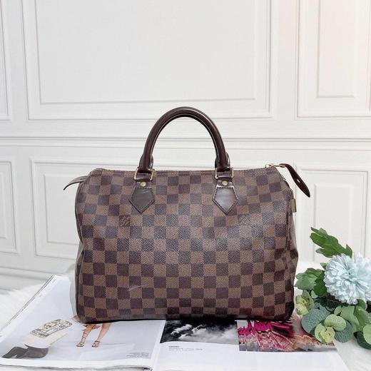 lv sp30 棋盘格 手提包 - 叮当奢侈品