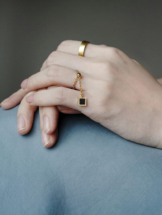 LUCINE 鹿鸣珠宝 |【蔓】系列链戒 商品图0