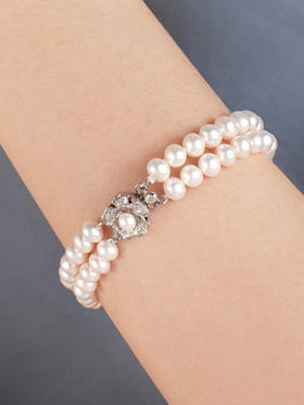 LUCINE 鹿鸣珠宝 | 【花型1号】双排珍珠手链