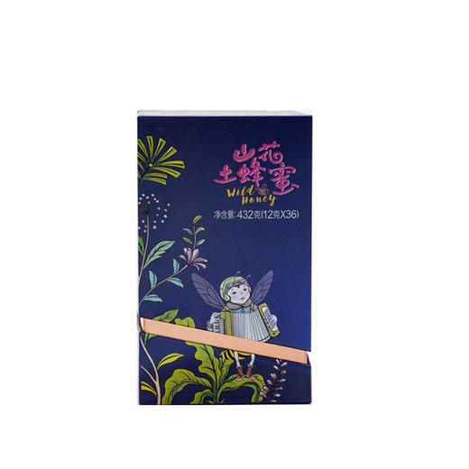 清森 | 山花土蜂蜜小袋装（12g×36袋） 商品图1