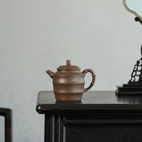 龙德堂陶艺 徐飞制《清风峻节》原矿青段 360cc (库存请咨询客服)