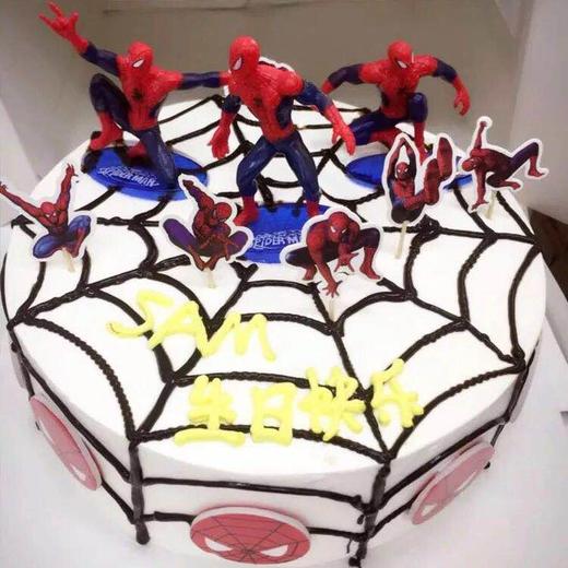 蜘蛛侠蛋糕：能力越大，责任越大 商品图0