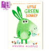 【中商原版】Anuska Allepuz：Little Green Donkey 小绿驴 精品绘本 低幼亲子故事绘本 平装 英文原版 3-6岁 商品缩略图1