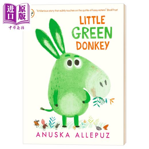 【中商原版】Anuska Allepuz：Little Green Donkey 小绿驴 精品绘本 低幼亲子故事绘本 平装 英文原版 3-6岁 商品图1