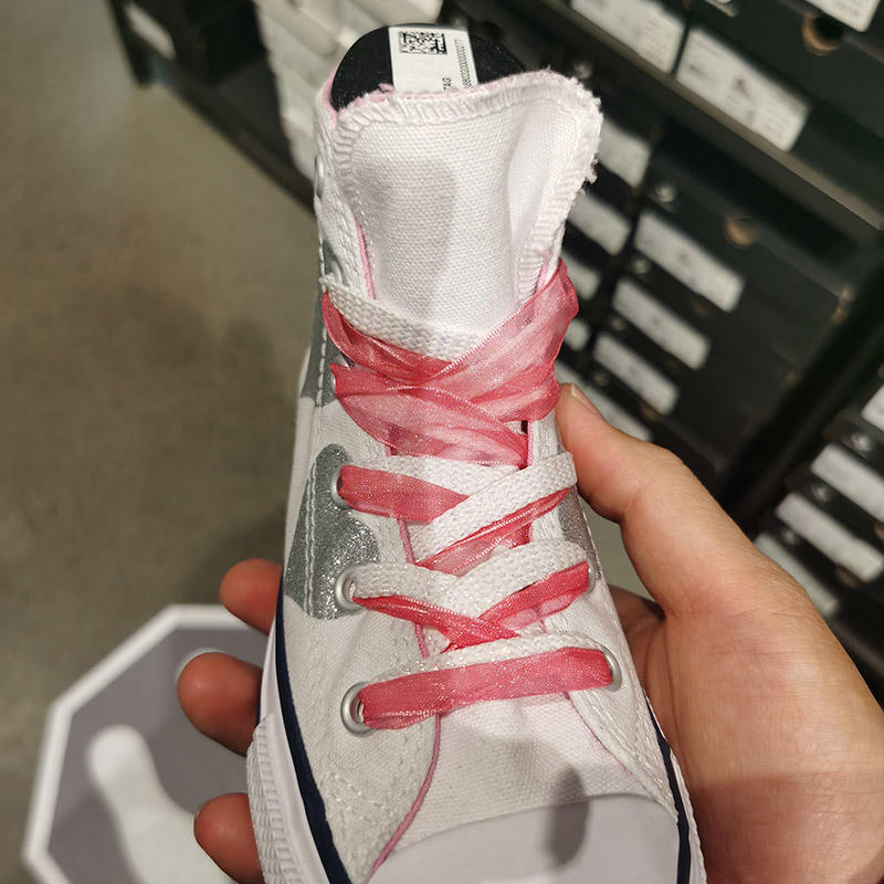 纽约大宝 converse/匡威 青少年大童休闲运动丝带圆头高帮帆布鞋