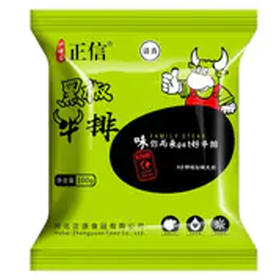 【6.9元/袋】正信伊祥斋菲力/黑椒牛排100g