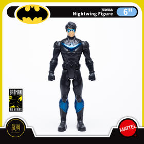 现货 美泰 夜翼 6英寸 模型 蝙蝠侠 周年系列 摆件