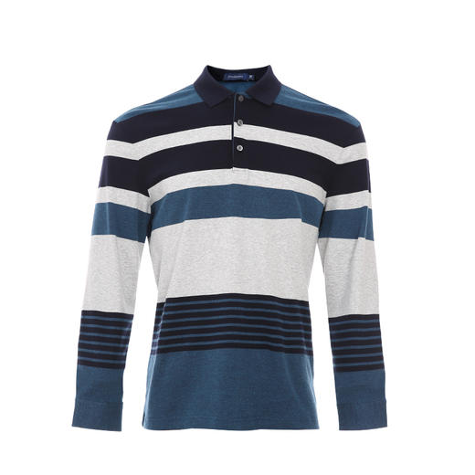 YvesFigarau伊夫·费嘉罗秋冬新款100%棉男士舒适商务职场休闲长袖T恤900908 商品图2