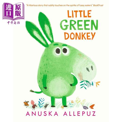 【中商原版】Anuska Allepuz：Little Green Donkey 小绿驴 精品绘本 低幼亲子故事绘本 平装 英文原版 3-6岁 商品图0