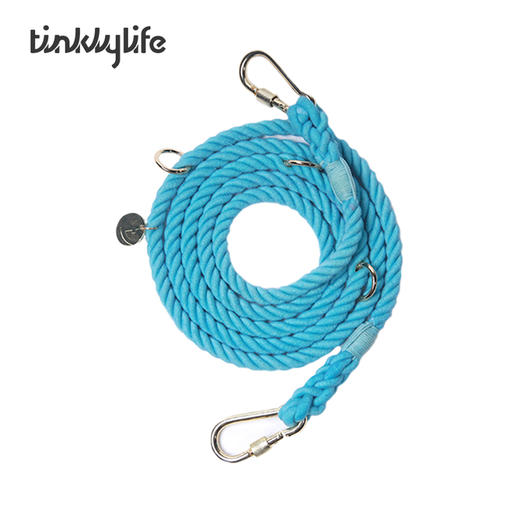 Tinklylife 彩虹渐变多功能腰牵牵引绳 商品图11