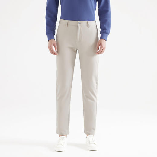 【特价】柒牌男装长裤新款商务休闲直筒裤时尚抗皱青年百搭长裤	119H73370 商品图1