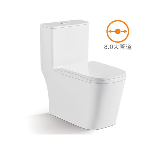 SQ：0478一体亲子双孔超漩式马桶（脲醛盖板） 商品图2