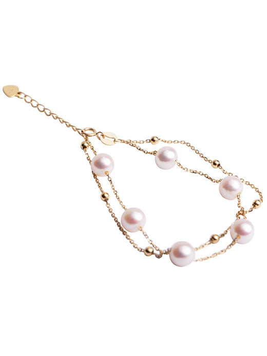 LUCINE 鹿鸣珠宝 |【满天星】双排珍珠手链 商品图4