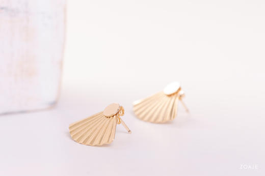 CHINA earrings - ROUND 前后耳环 商品图2