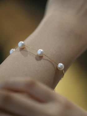 LUCINE 鹿鸣珠宝 |【满天星】单排珍珠手链