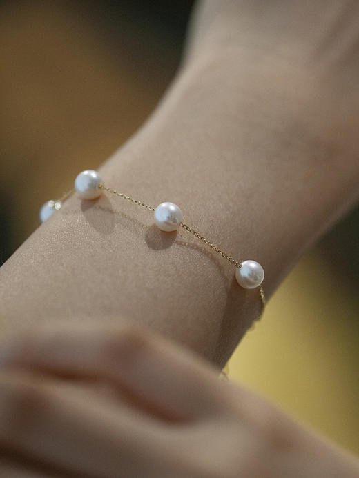 LUCINE 鹿鸣珠宝 |【满天星】单排珍珠手链 商品图0