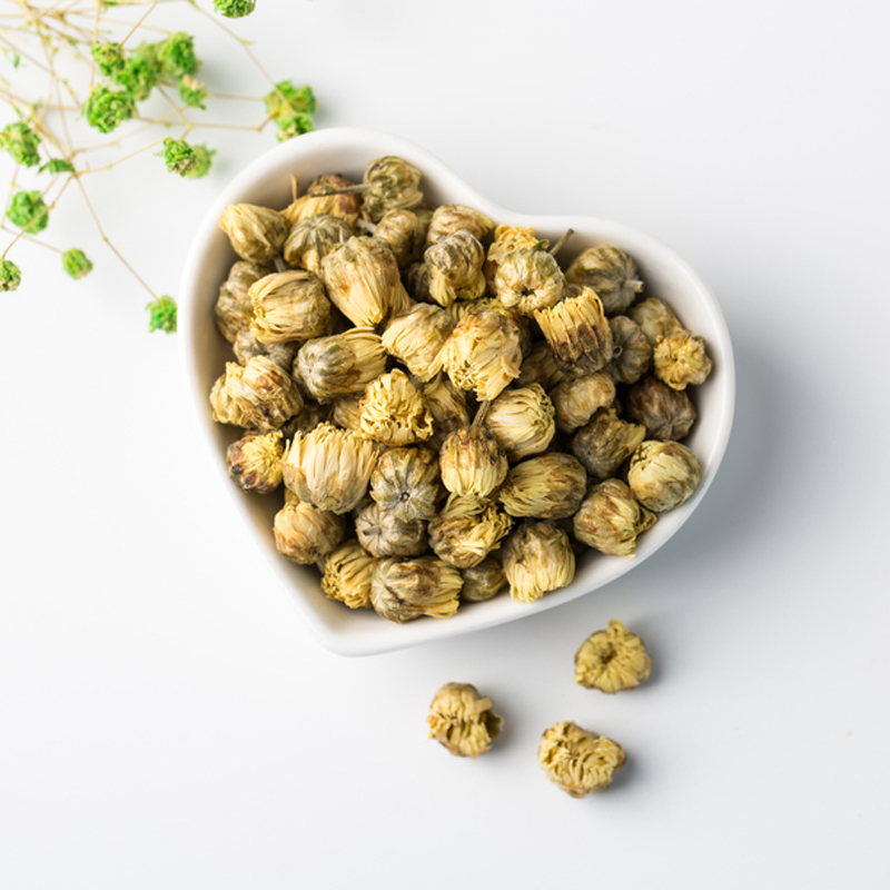 湖北秭归杭白菊胎菊60g 自然晾干 清香淡雅 回味悠长