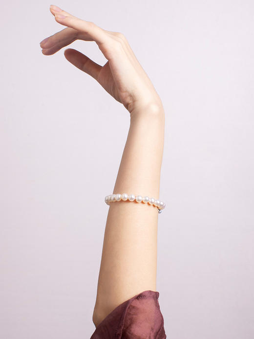 LUCINE 鹿鸣珠宝 |【花型2号】珍珠手链 商品图3