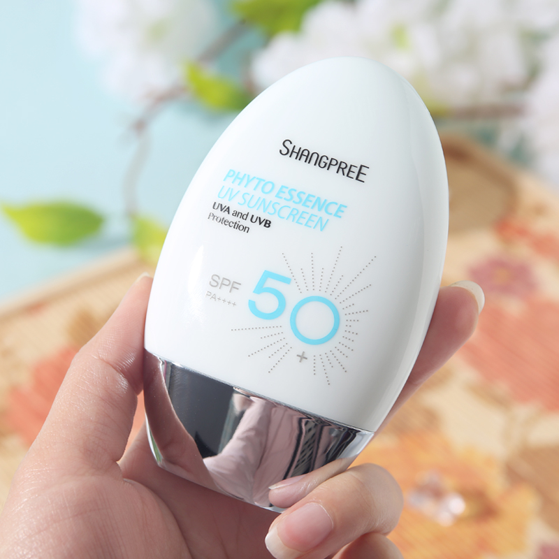 【韩国SHANGPREE新款香蒲丽保湿焕采防晒霜】60ml/瓶  清爽不油腻  防紫外线   SPF50+