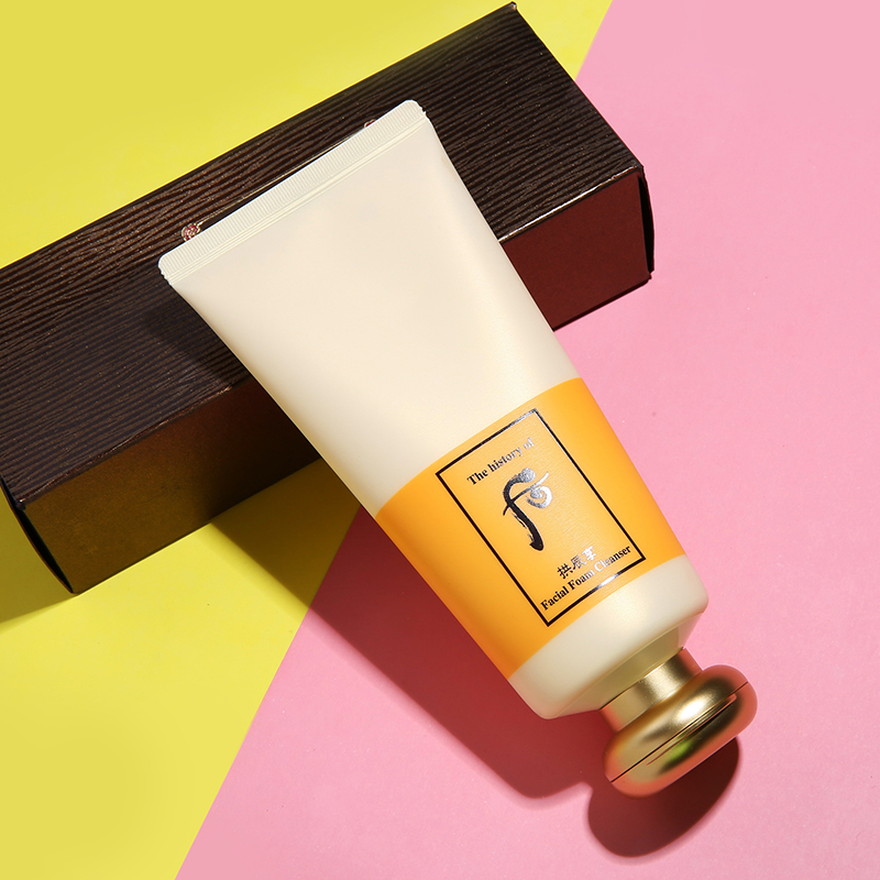 【Whoo后 拱辰享洗面奶】泡沫洁面膏180ml   温和净透 大容量