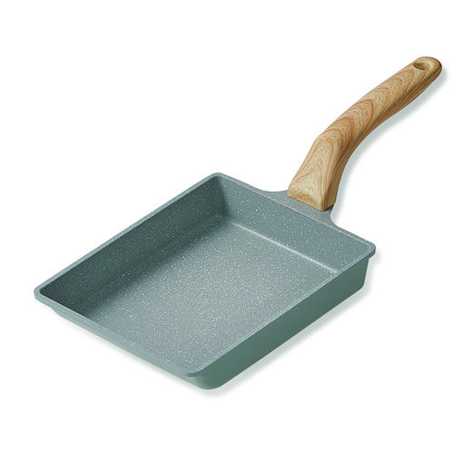 日式玉子烧方形迷你不粘锅厚蛋烧麦饭石小煎锅煎蛋家用平底早餐锅七夕情人节 商品图4