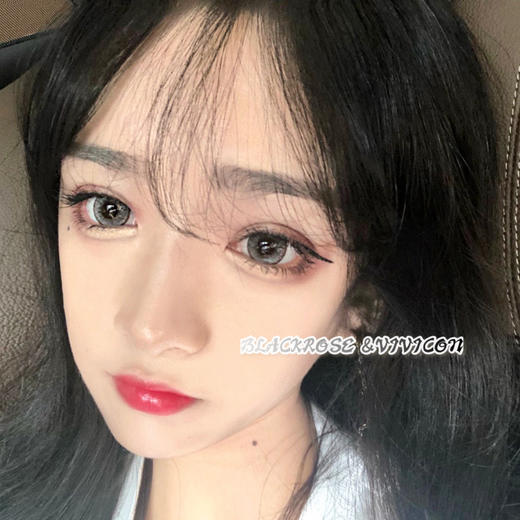 《镇店款》Agenscolor-马卡龙灰色14.5mm  【年抛 0-1000度 无525/575】 商品图2