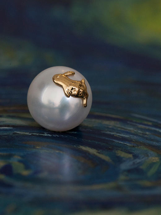 LUCINE 鹿鸣珠宝 |【明月珰】珍珠耳钉 商品图1